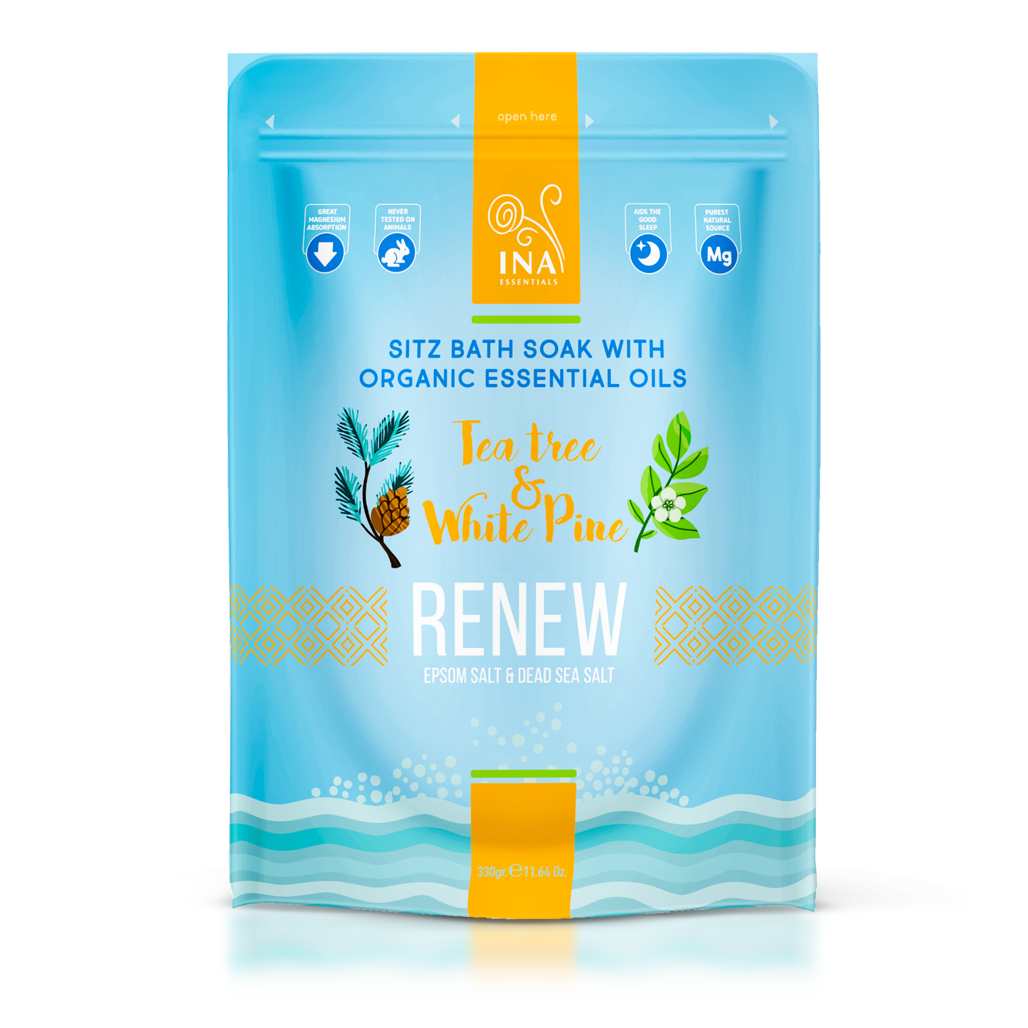Renew - Peldsāls ar Tējas Koku un Balto Priedi pret Nogurušām kājām un Nagu sēnīti