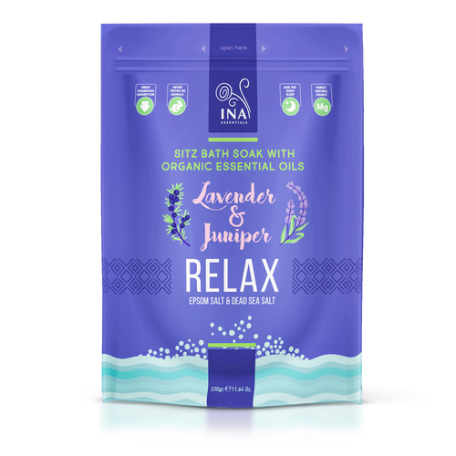 Relax - Peldsāls ar Lavandu un Kadiķi Relaksācijai un Stresa mazināšanai