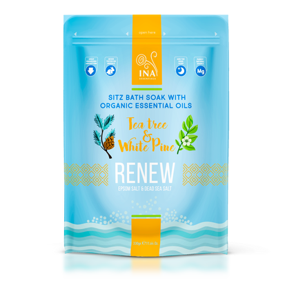 Renew - Peldsāls ar Tējas Koku un Balto Priedi pret Nogurušām kājām un Nagu sēnīti