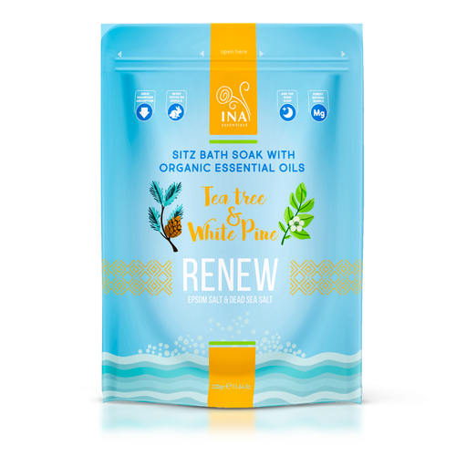 Renew - Peldsāls ar Tējas Koku un Balto Priedi pret Nogurušām kājām un Nagu sēnīti